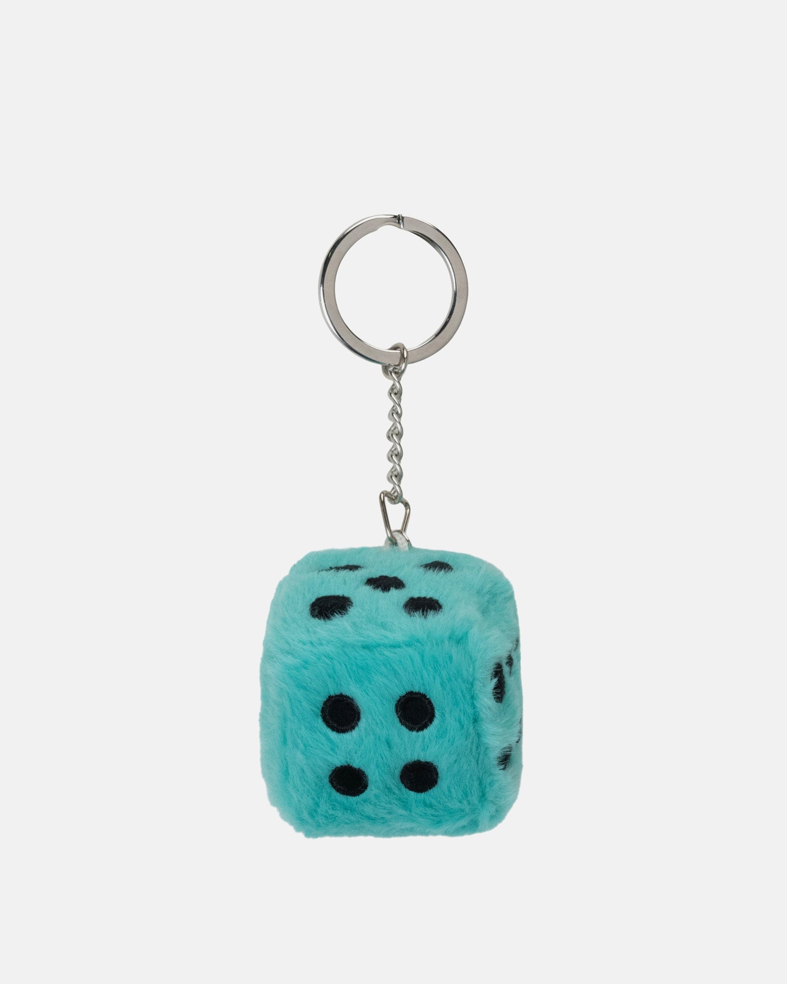FUZZY DICE KEYCHAIN