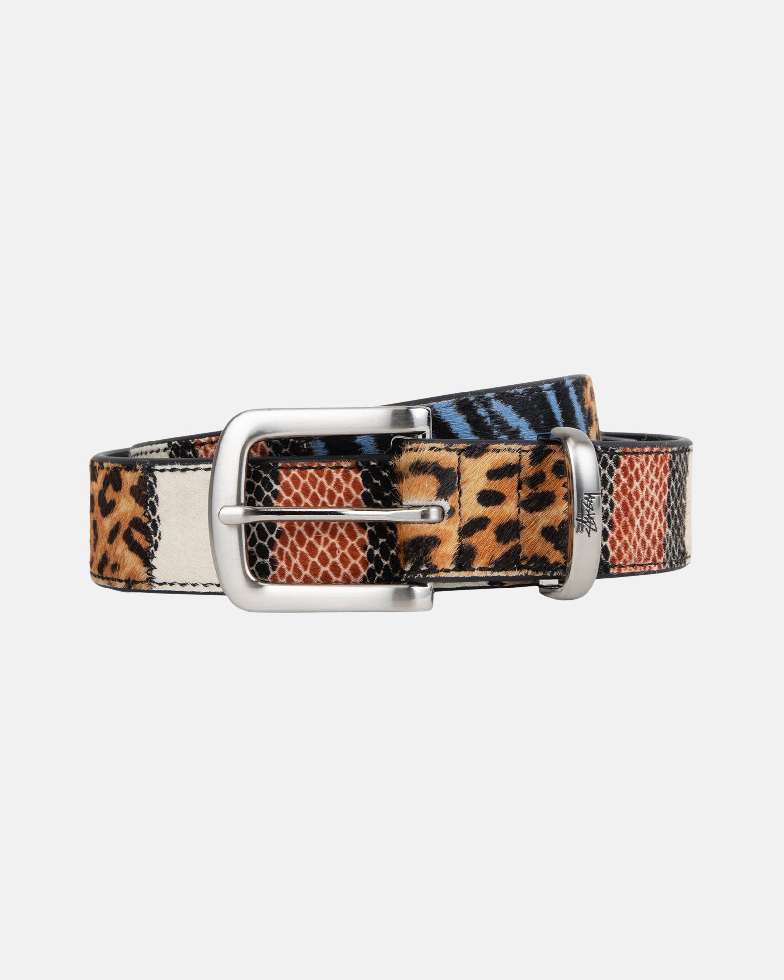 MIXED ANIMAL PRINT BELT