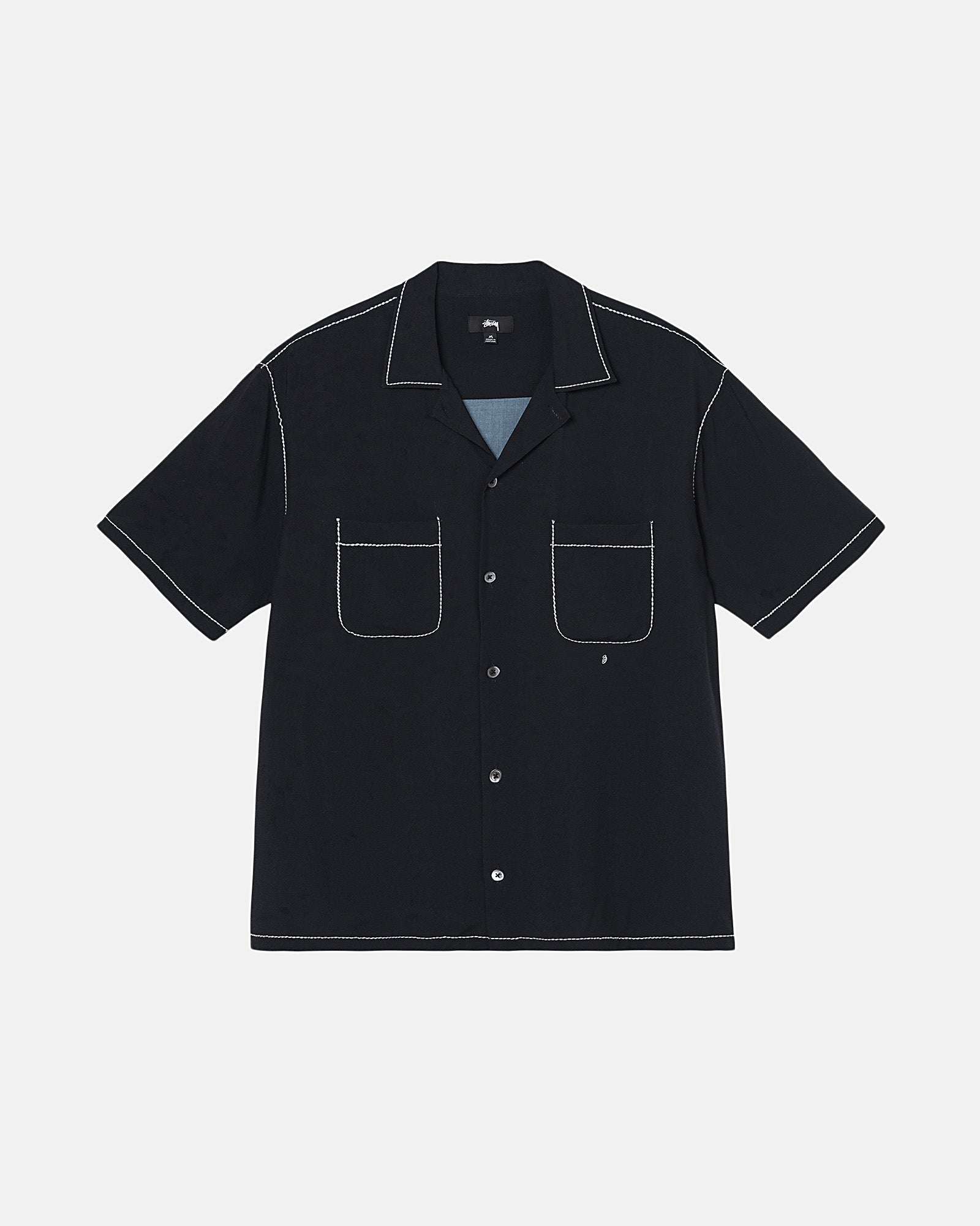 CONTRAST PICK STITCHED SHIRT