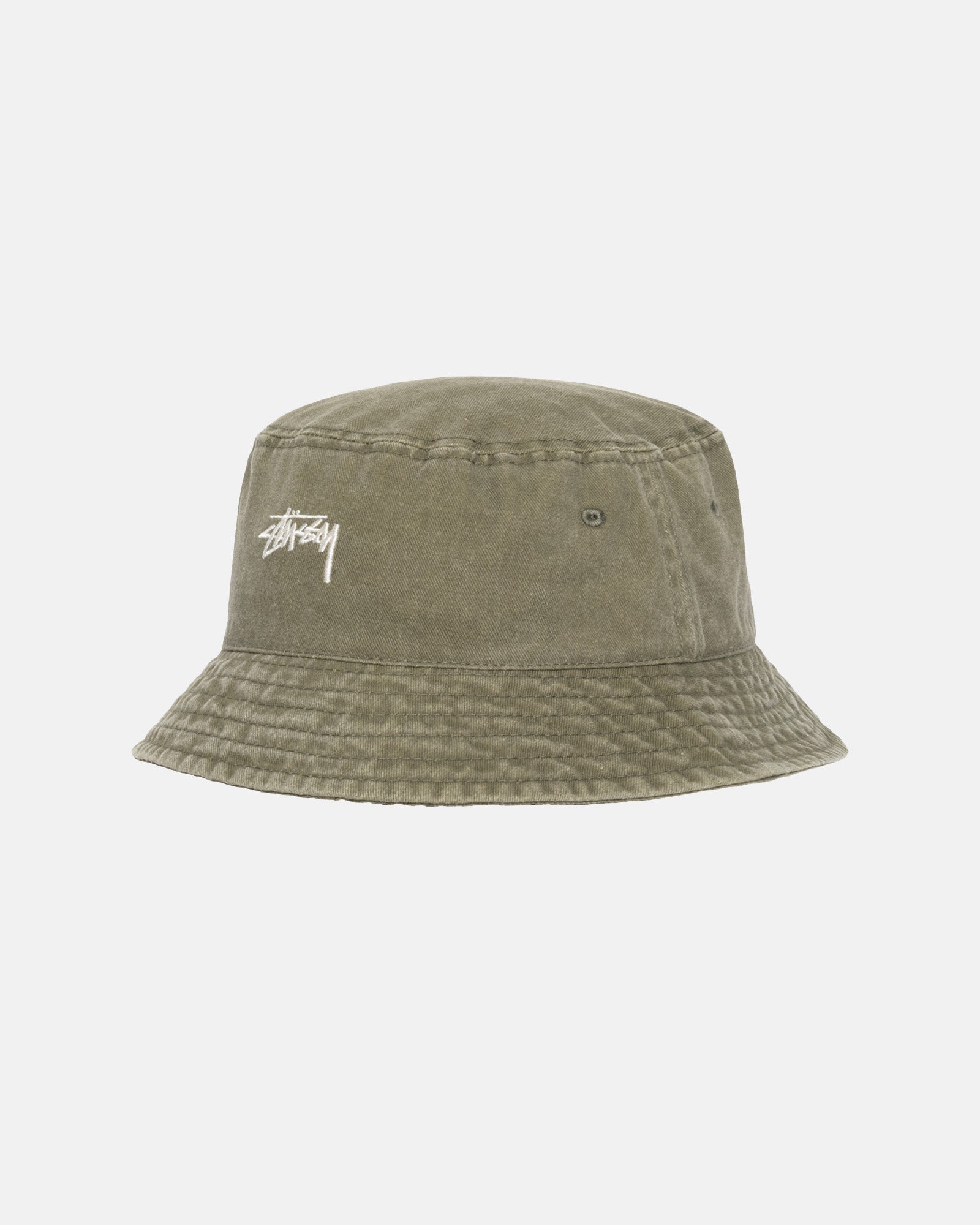 WASHED STOCK BUCKET HAT