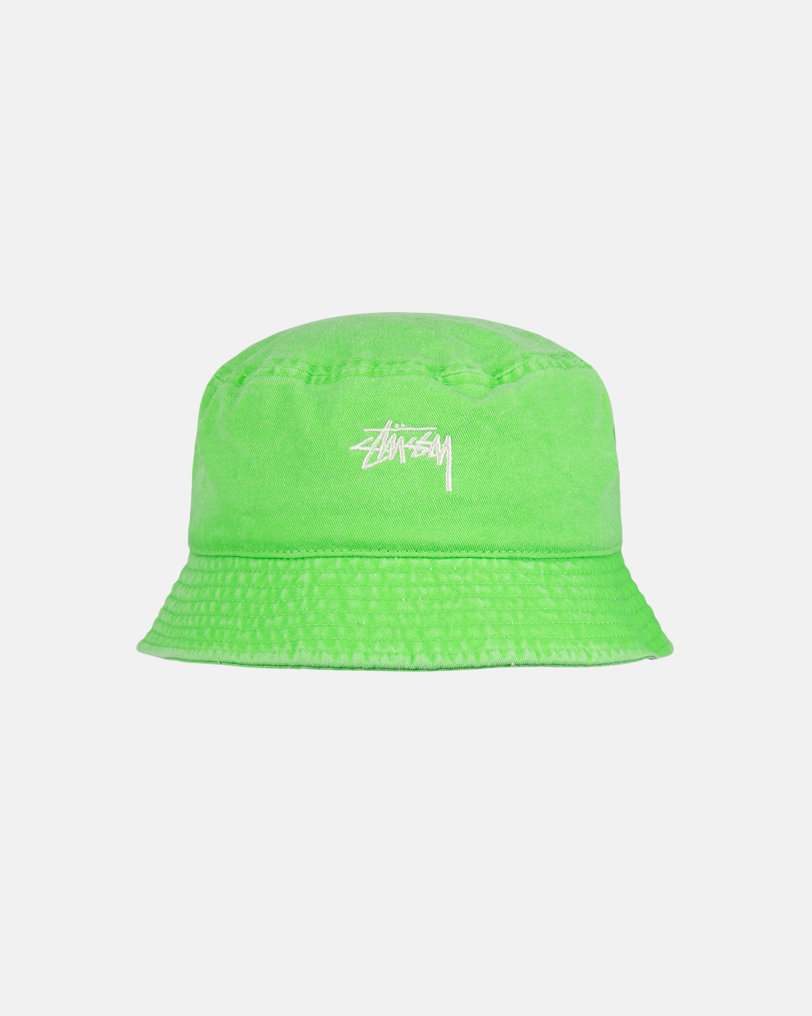 WASHED STOCK BUCKET HAT
